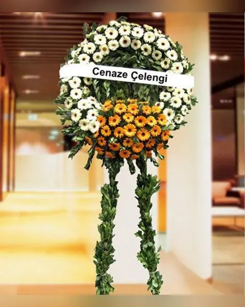Renkli Cenaze Çelengi